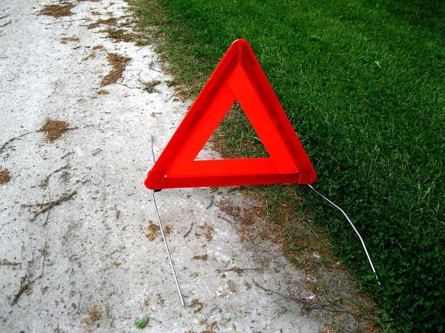 Warning triangle